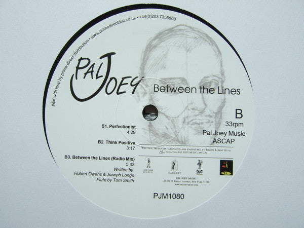 Pal Joey : Between The Lines (12", EP, RSD)