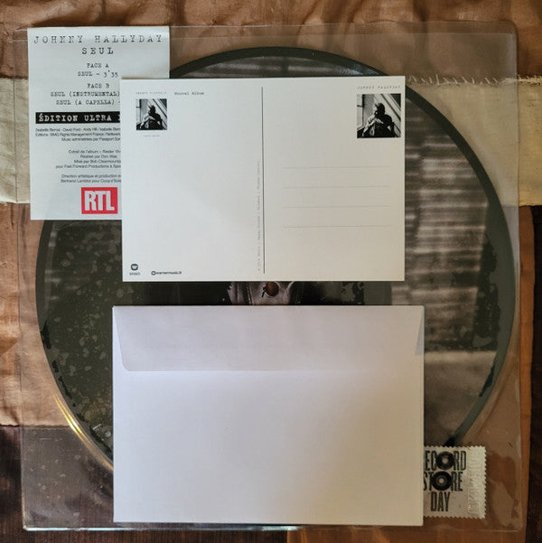 Johnny Hallyday : Seul (10", Single, Ltd, Pic)