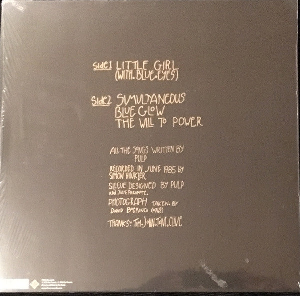 Pulp : Little Girl (With Blue Eyes) And Other Pieces... (12", EP, RSD, Ltd, RE, Gol)