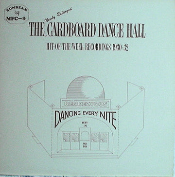 Various : The Newly Enlarged Cardboard Dance Hall (LP, Comp)