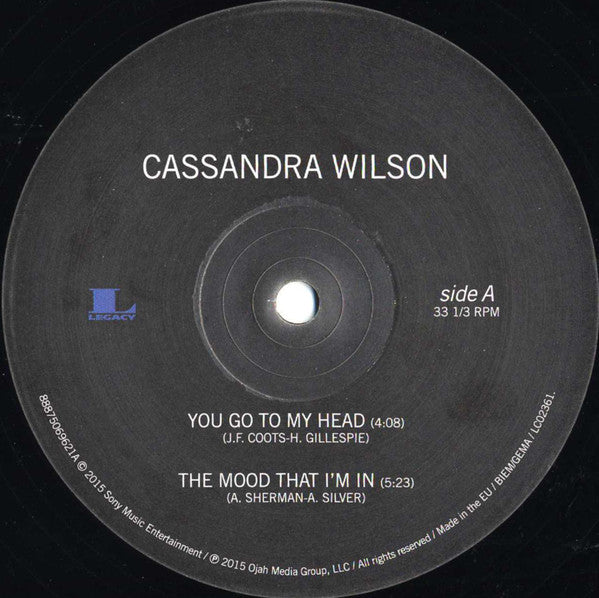 Cassandra Wilson / Billie Holiday : You Go To My Head / The Mood That I'm In (10", RSD, Ltd)