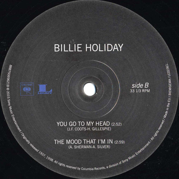 Cassandra Wilson / Billie Holiday : You Go To My Head / The Mood That I'm In (10", RSD, Ltd)