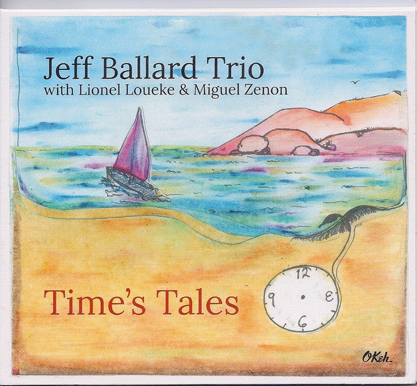 Jeff Ballard Trio With Lionel Loueke & Miguel Zenon : Time's Tales (CD, Album, Ltd, Dig)