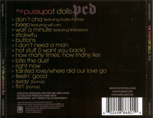 The Pussycat Dolls : PCD (CD, Album)