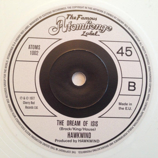 Hawkwind : Back On The Streets (7", RSD, Single, RE, Whi)