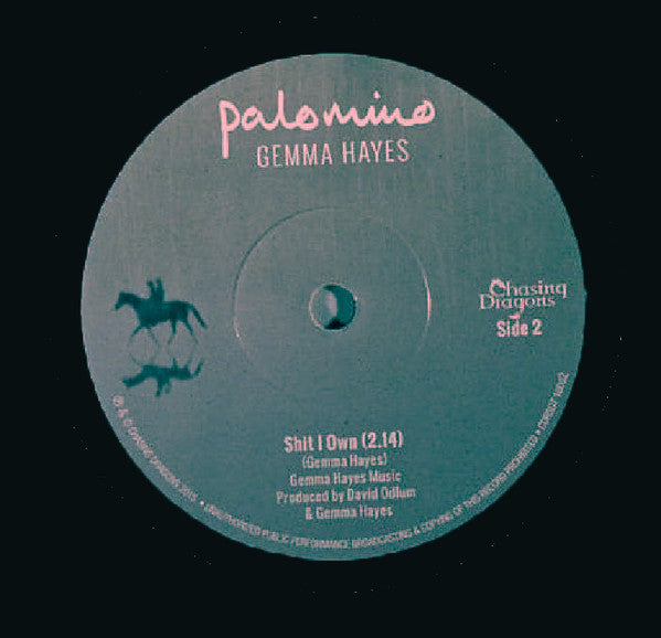 Gemma Hayes : Palomino (7", RSD, Single, Ltd)
