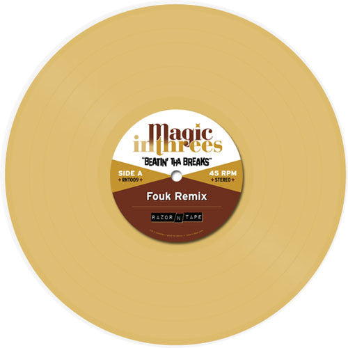 Magic In Threes : Beatin' Tha Breaks (10", RSD, Bee)