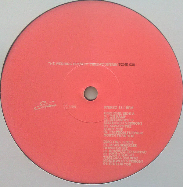 The Wedding Present : Take Fountain (2xLP, Album, RSD, Ltd, RE, 180)
