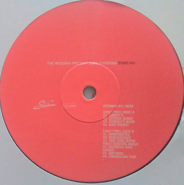 The Wedding Present : Take Fountain (2xLP, Album, RSD, Ltd, RE, 180)