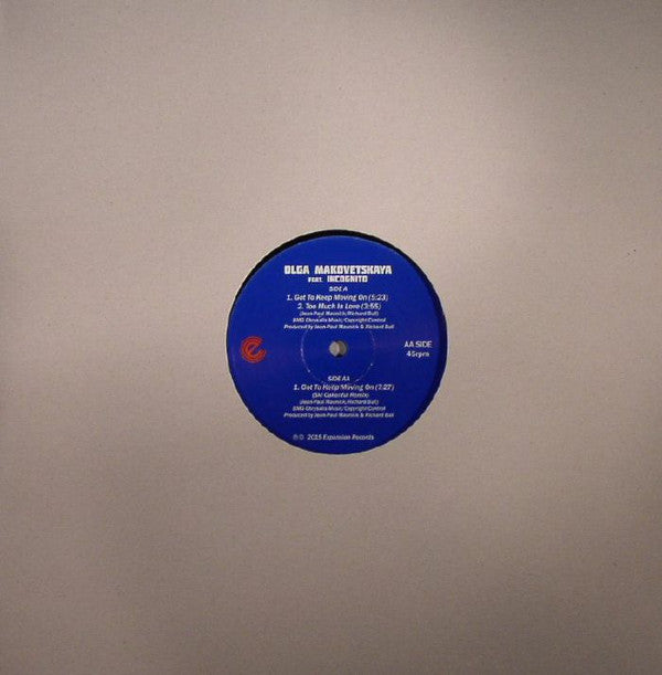 Olga Makovetskaya Feat. Incognito : Got To Keep Moving On (12", RSD, Ltd, Num)
