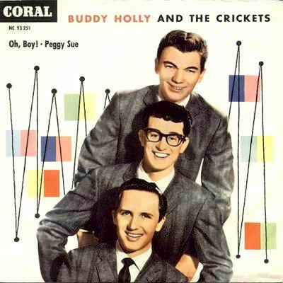 Buddy Holly And The Crickets (2) : Oh, Boy! / Peggy Sue (7", Single, Mono)