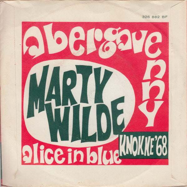 Marty Wilde : Abergavenny (7", Single, Mono)