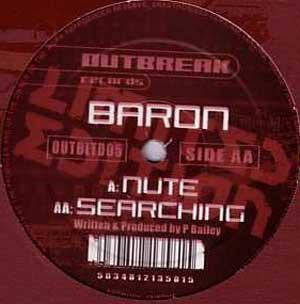 Baron : Nute / Searching (12", Ltd)