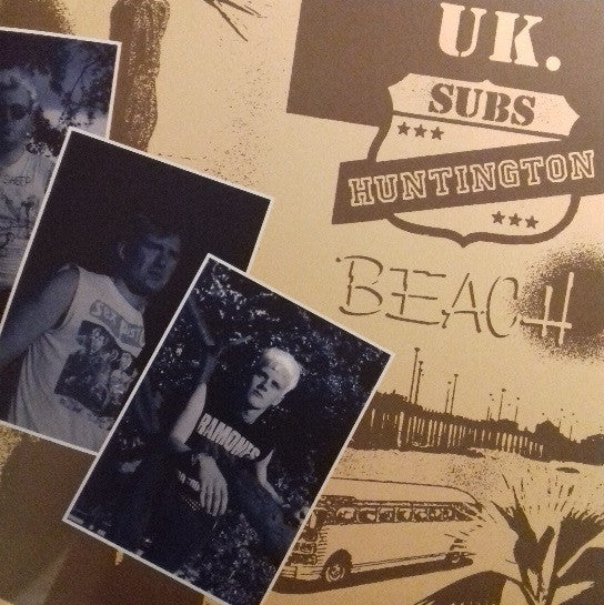 UK Subs : Huntington Beach (2xLP, Album, Ltd, RE, Gre)