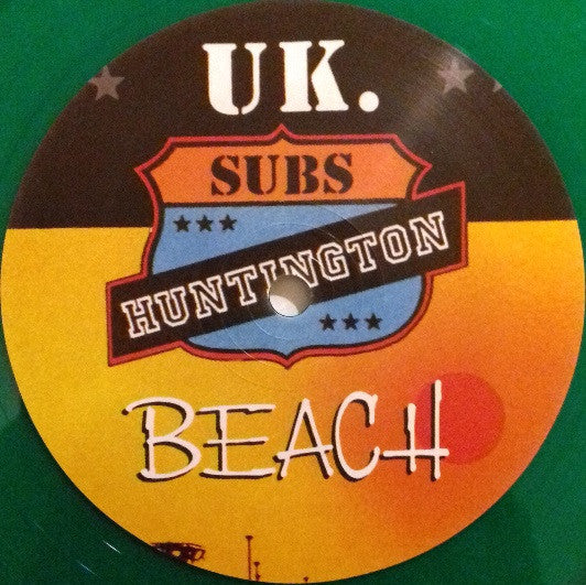 UK Subs : Huntington Beach (2xLP, Album, Ltd, RE, Gre)