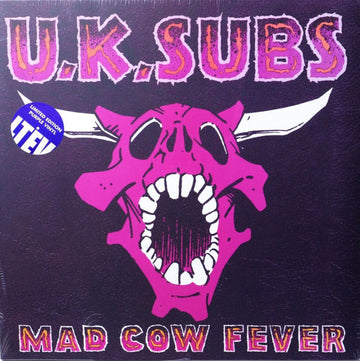 U.K. Subs* : Mad Cow Fever (LP, Album, RE, Pur)