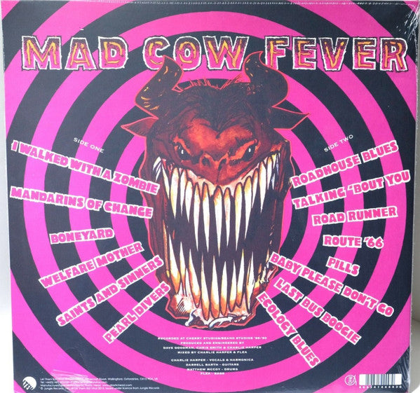 U.K. Subs* : Mad Cow Fever (LP, Album, RE, Pur)