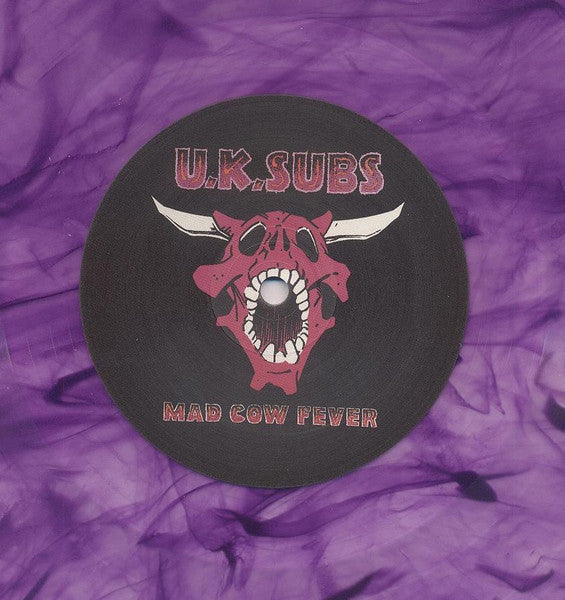 U.K. Subs* : Mad Cow Fever (LP, Album, RE, Pur)