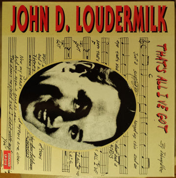 John D. Loudermilk : That's All I've Got (LP, Comp, Yel)