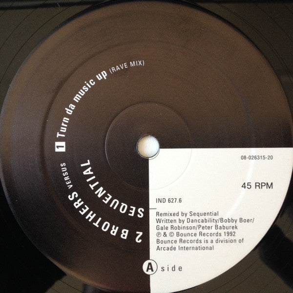 2 Brothers On The 4th Floor : Turn Da Music Up (The Ultimate Rave Mixes) (12")