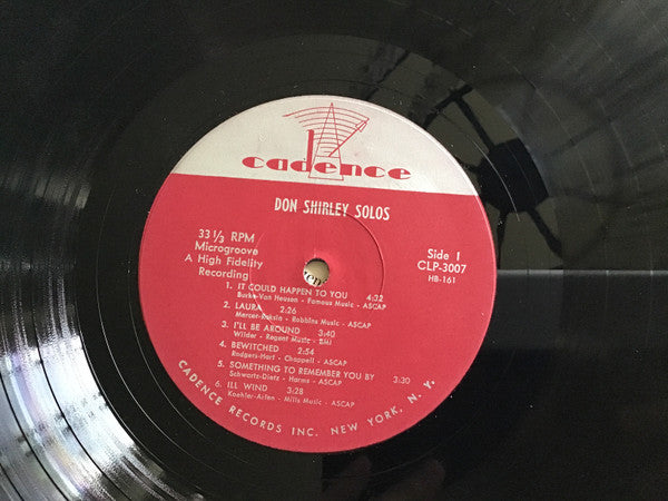 Don Shirley : Solos  (LP, Album)