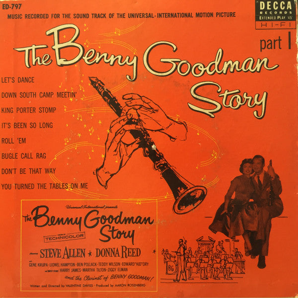 Benny Goodman And His Orchestra : The Benny Goodman Story Vol. 1 Part 2 (7", EP)