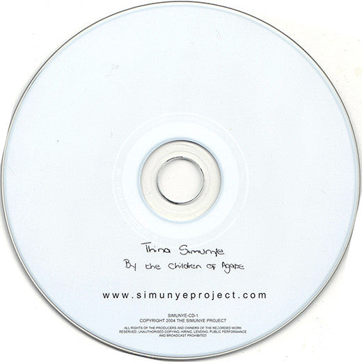 Agape Children's Choir -  Thina Simunye : The Children Of Agape (CD, Album)
