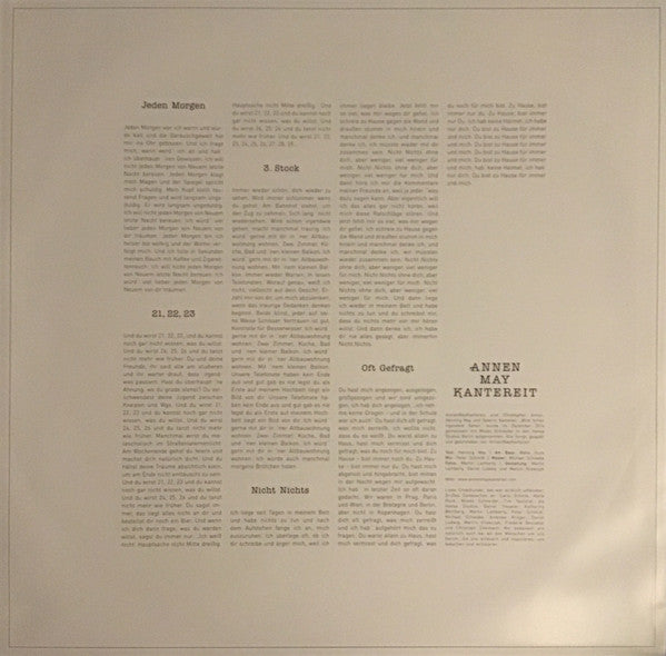 AnnenMayKantereit : Wird Schon Irgendwie Gehen (12", EP + CD, EP)