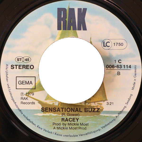 Racey : Boy Oh Boy (7", Single)