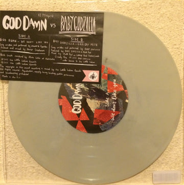 God Damn Vs Baby Godzilla : God Damn vs Baby Godzilla (10", Ltd, Gre)