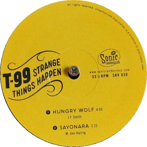 T-99 : Strange Cherries (10", EP, Comp, Ltd, Num)