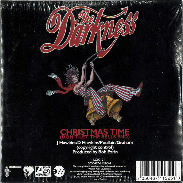 The Darkness : Christmas Time (Don't Let The Bells End) / I Believe In A Thing Called Love (CD, Single, Car)