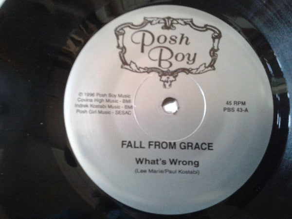 Fall From Grace : Do You Know What's Wrong? (7", Single)