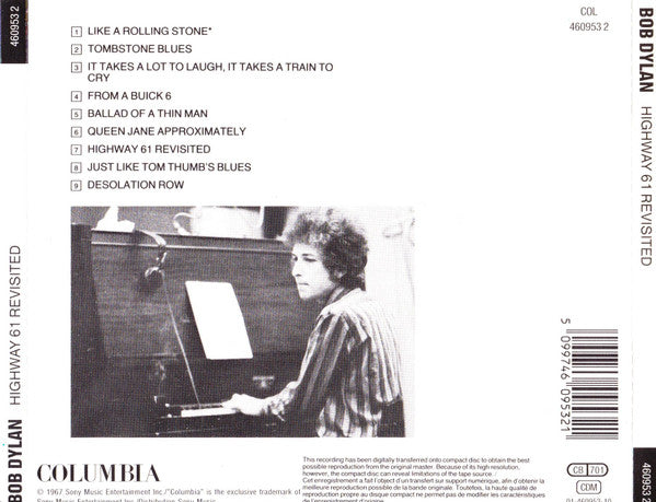 Bob Dylan : Highway 61 Revisited (CD, Album, RE, Red)