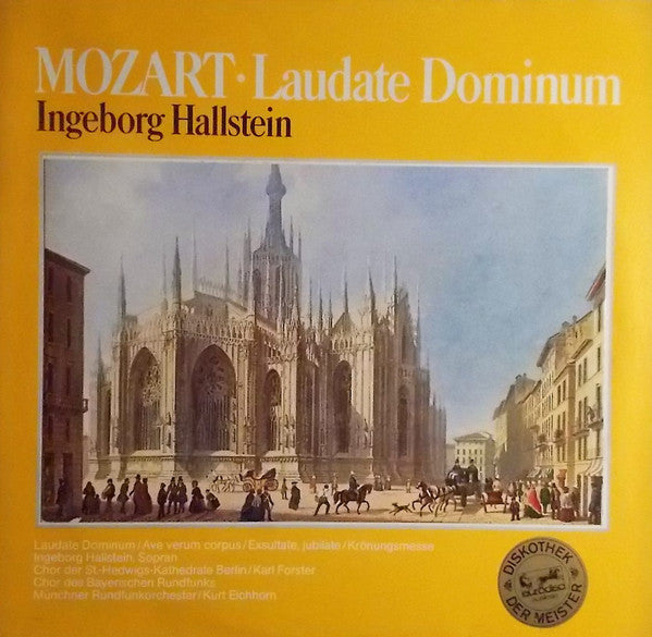 Wolfgang Amadeus Mozart / Ingeborg Hallstein : Laudate Dominum (LP, Club, S/Edition)