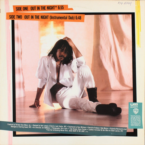 Serge Ponsar : Out In The Night (12")