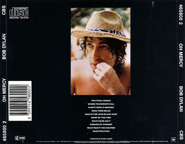 Bob Dylan : Oh Mercy (CD, Album, RE)