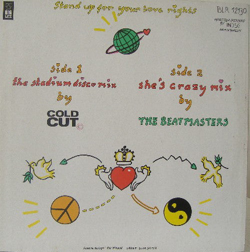 Yazz : Stand Up For Your Love Rights (The Remixes) (12")
