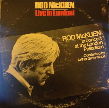 Rod McKuen With The Stanyan Strings : Rod McKuen Live In London! (2xLP, Album)