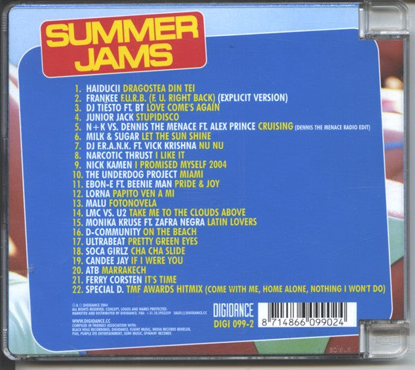 Various : Summer Jams (CD, Comp, P/Mixed)
