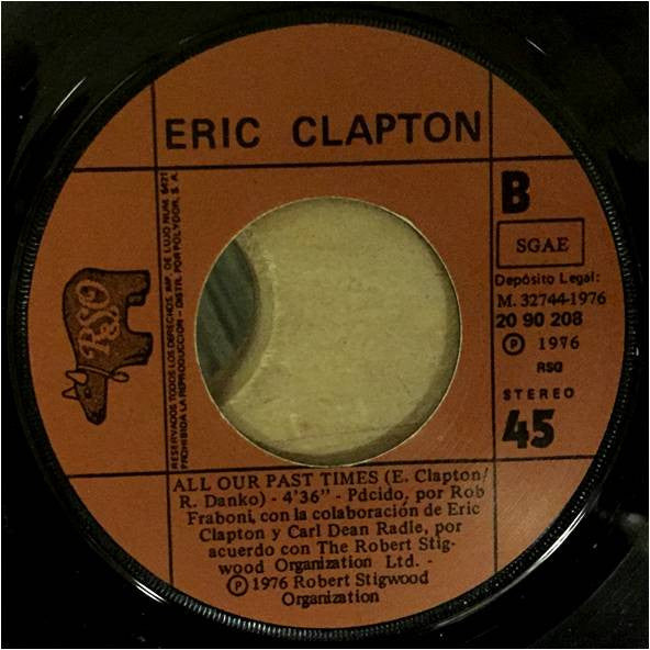Eric Clapton : Hello Old Friend (7", Single)