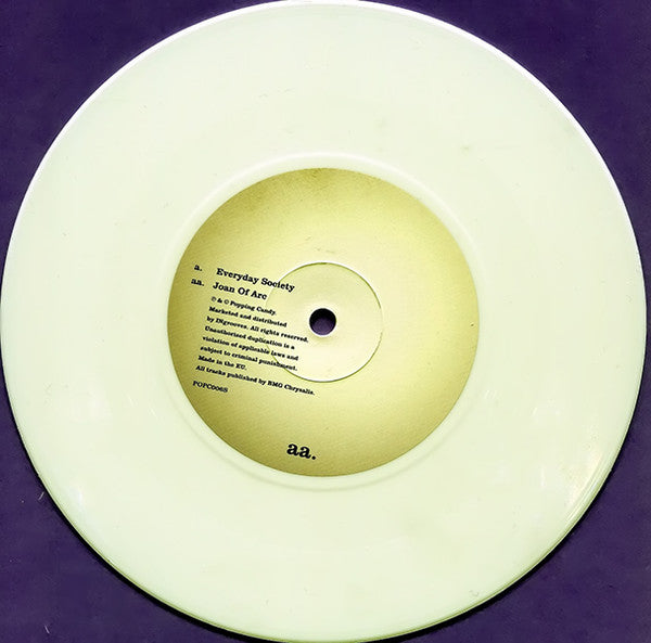 Grant Nicholas : Everyday Society (7", RSD, Single, Ltd, Whi)