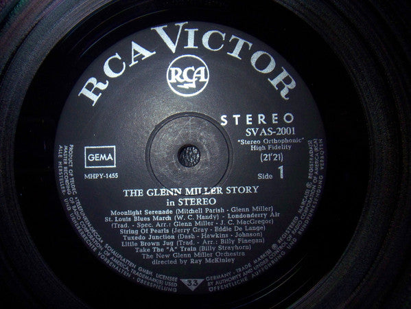 The New Glenn Miller Orchestra : The Glenn Miller Story In Stereo (LP, Comp)