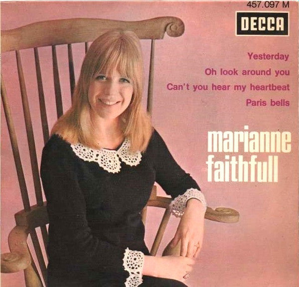 Marianne Faithfull : Yesterday (7", EP)