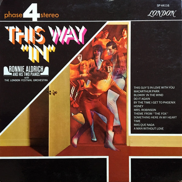 Ronnie Aldrich And His Two Pianos With The London Festival Orchestra : This Way "In" (LP, Album, Promo, Gat)