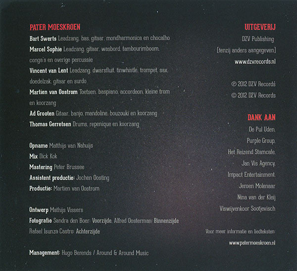 Pater Moeskroen : Liever Live (CD, Album)