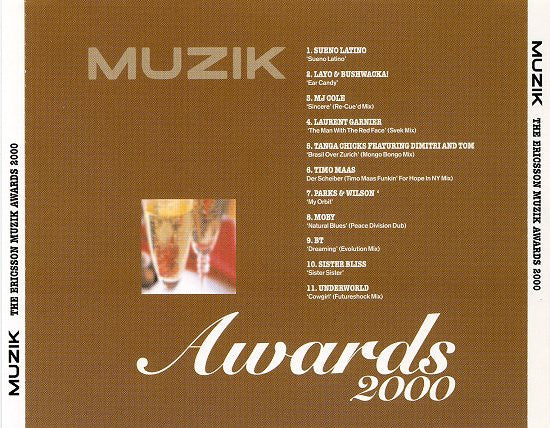 Steve Gerrard : Ericsson Muzik Awards 2000 (CD, Comp, Mixed)