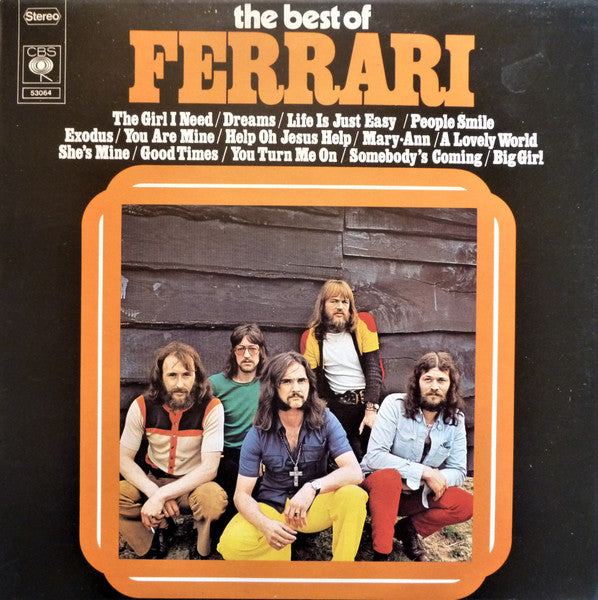Ferrari (3) : The Best Of Ferrari (LP, Comp)