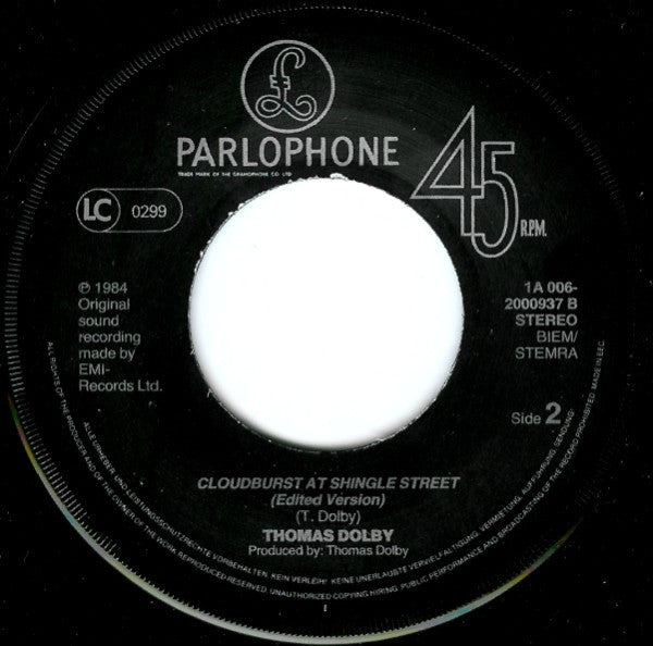 Thomas Dolby : I Scare Myself (7", Single)