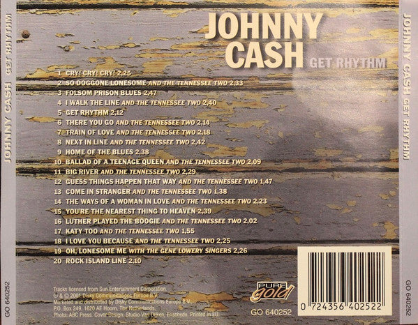 Johnny Cash : Get Rhythm (CD, Comp)